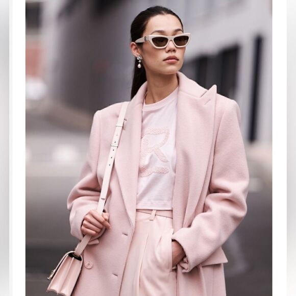 Ralph Lauren Collection Summer Pink Italian Mulberry Silk Turtleneck Sweater - Picture 16 of 17